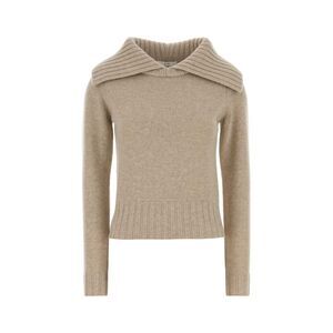 Co Women Beige Cashmere Sweater